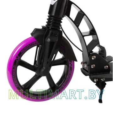 Самокат Novatrack Deft Pro Brake 230BFS.DEFT.BVT21 (фиолетовый/черный, 2021) картинка 4